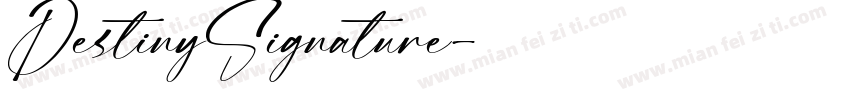 DestinySignature字体转换