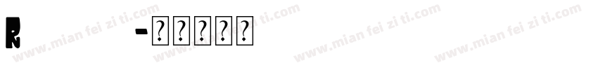 Rategin字体转换