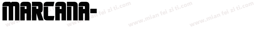 marcana字体转换
