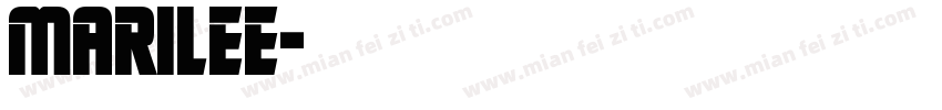 marilee字体转换