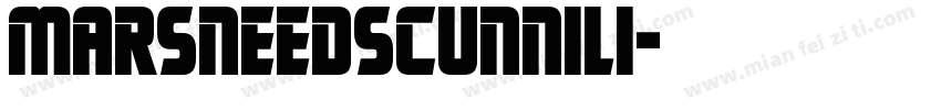 marsneedscunnili字体转换