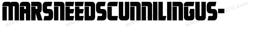 marsneedscunnilingus字体转换