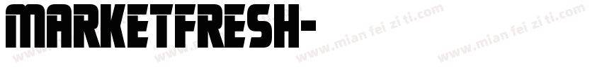 marketfresh字体转换