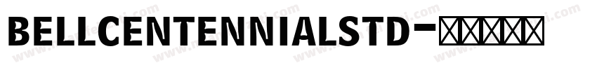 bellcentennialstd字体转换