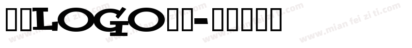 索尼LOGO字体字体转换