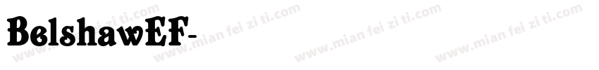 BelshawEF字体转换