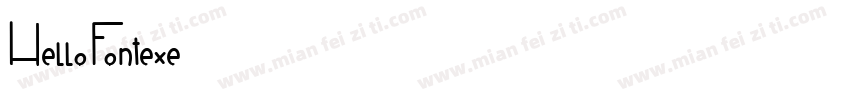 HelloFontexe字体转换