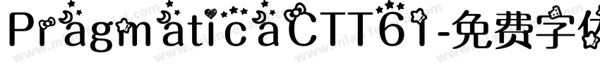 PragmaticaCTT61字体转换