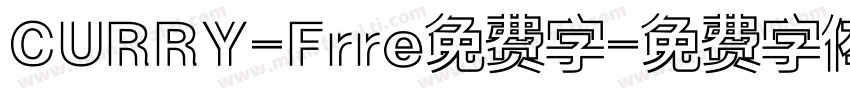 CURRY-Frre免费字字体转换