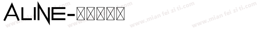 Aline字体转换