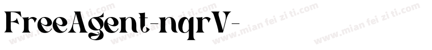 FreeAgent-nqrV字体转换
