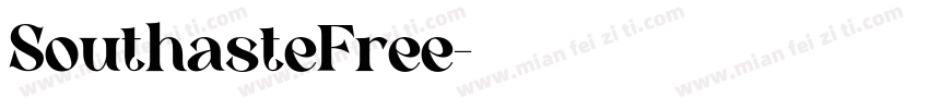 SouthasteFree字体转换