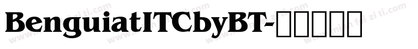 BenguiatITCbyBT字体转换