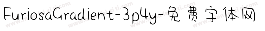 FuriosaGradient-3p4y字体转换