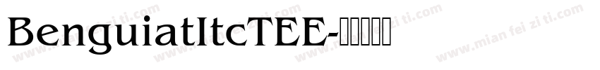 BenguiatItcTEE字体转换
