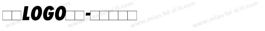索尼LOGO字体字体转换