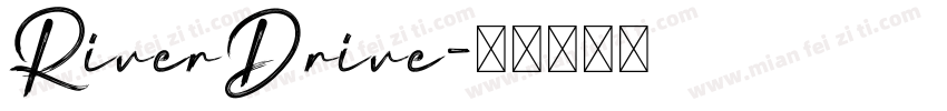 RiverDrive字体转换