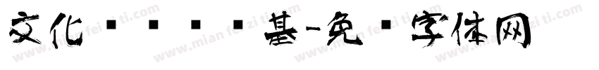 文化艺术专项基字体转换