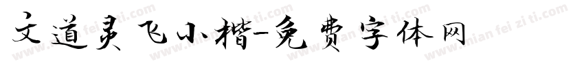 文道灵飞小楷字体转换