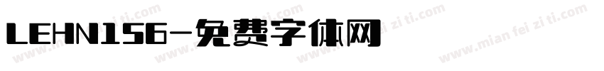 LEHN156字体转换