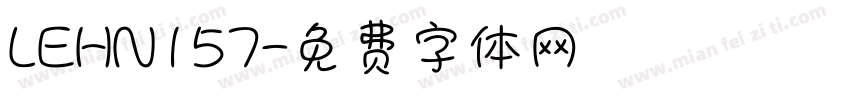 LEHN157字体转换