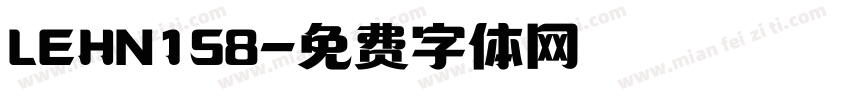 LEHN158字体转换