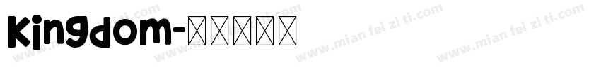 Kingdom字体转换