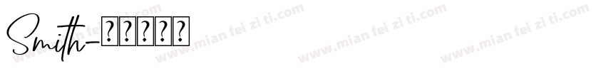 Smith字体转换