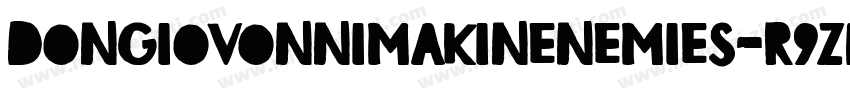 DonGiovonniMakinEnemies-R9Zl字体转换
