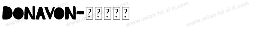Donavon字体转换