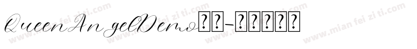 QueenAngelDemo字体字体转换