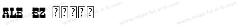 ALe_eZ字体转换