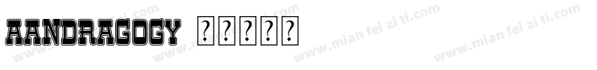 aAndragogy字体转换
