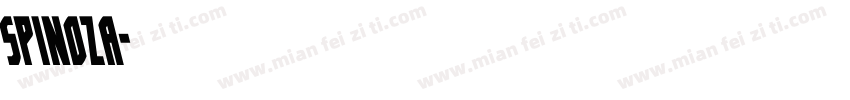Spinoza字体转换