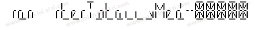 FranxurterTotallyMed字体转换
