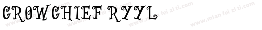 CrowChief-ryYL字体转换