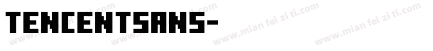 tencentsans字体转换