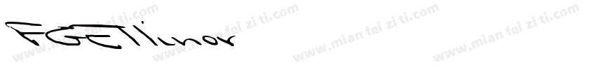 FGEllinor字体转换