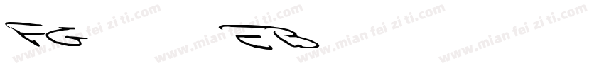 FG創英プレゼンスEB字体转换