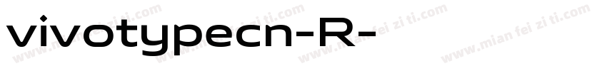 vivotypecn-R字体转换