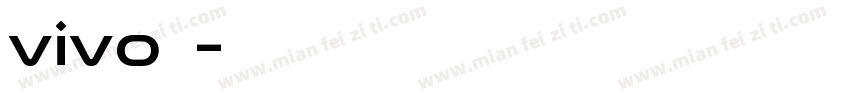 vivo体字体转换