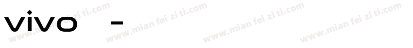 vivo方正字体转换