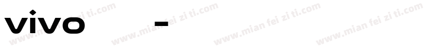 vivo旗黑字体字体转换