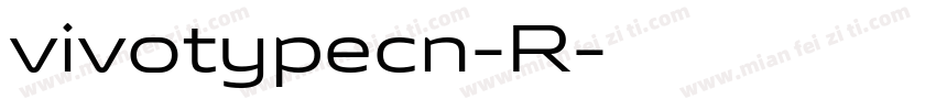 vivotypecn-R字体转换