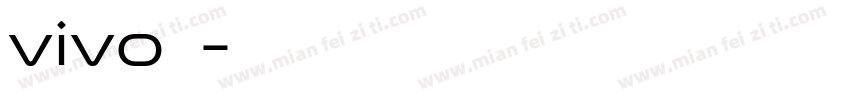 vivo体字体转换