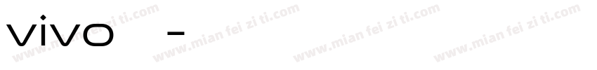 vivo方正字体转换