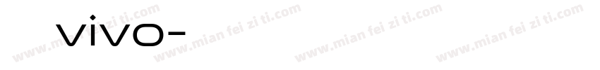 旗黑vivo字体转换