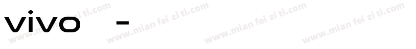 vivo方正字体转换