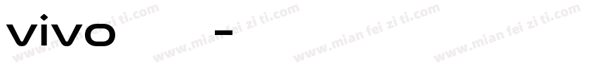 vivo旗黑字体字体转换