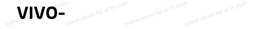 汉仪VIVO字体转换